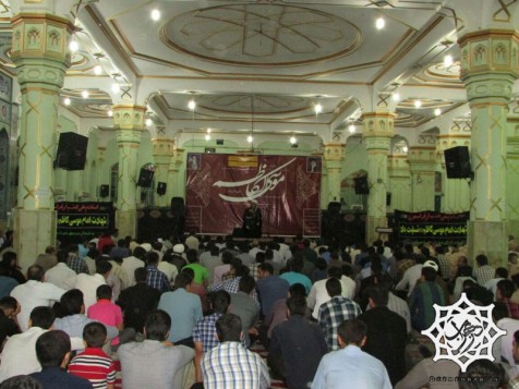 دزمهراب-اجتماع عزادران امام موسی کاظم